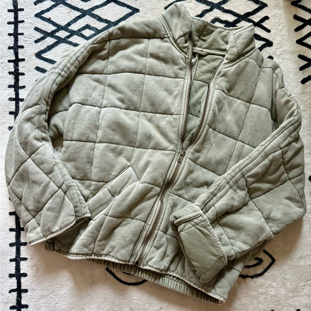 Free people quilted jacket size xs